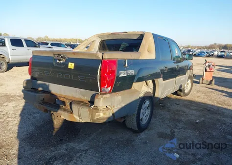 2002 Chevrolet Avalanche 1500 из США, поврежденный, VIN 3GNEC13T42G219932